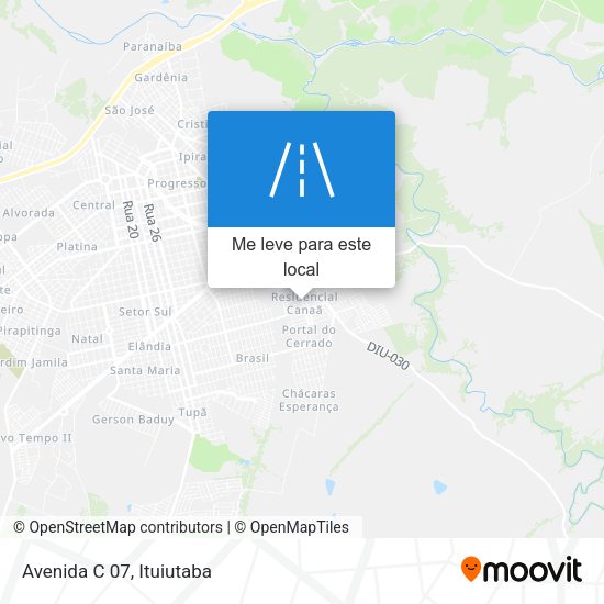 Avenida C 07 mapa