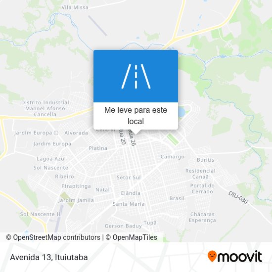 Avenida 13 mapa