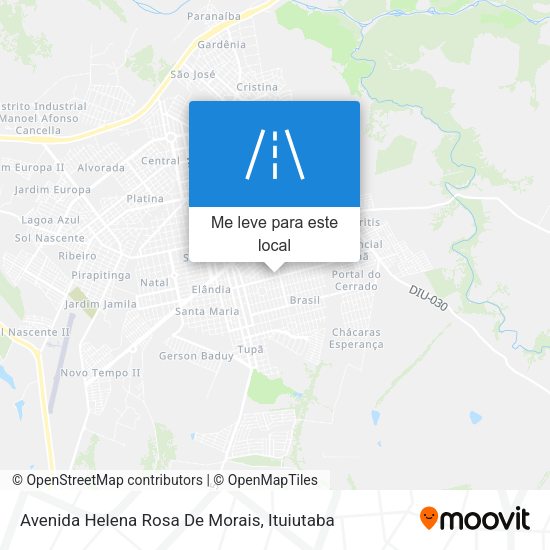 Avenida Helena Rosa De Morais mapa