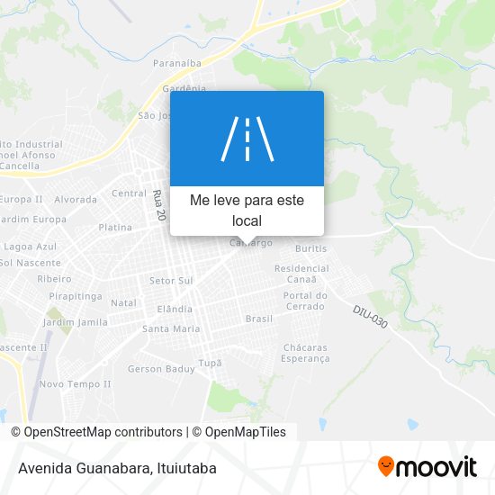 Avenida Guanabara mapa
