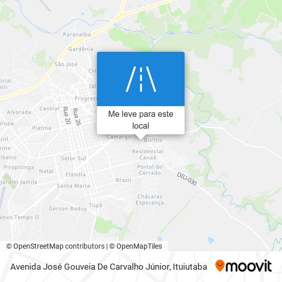 Avenida José Gouveia De Carvalho Júnior mapa