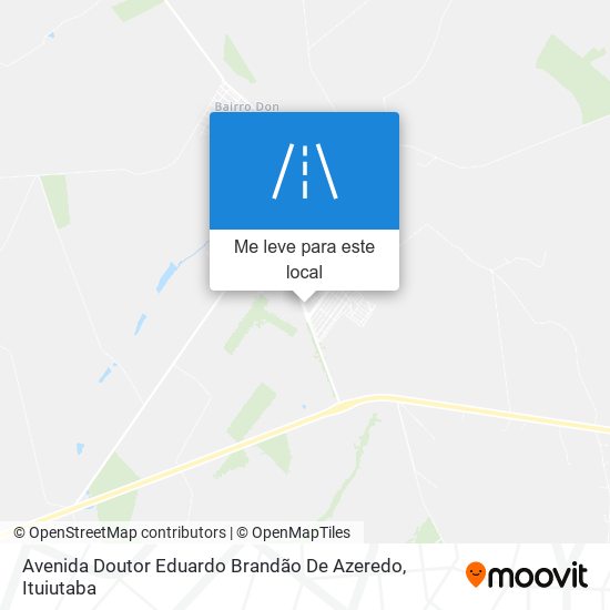 Avenida Doutor Eduardo Brandão De Azeredo mapa