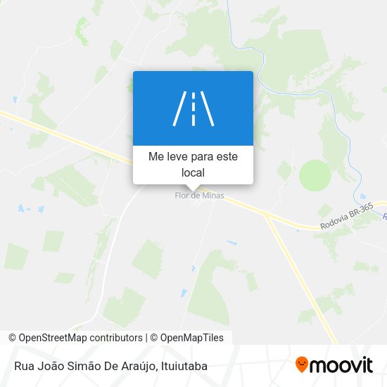 Rua João Simão De Araújo mapa