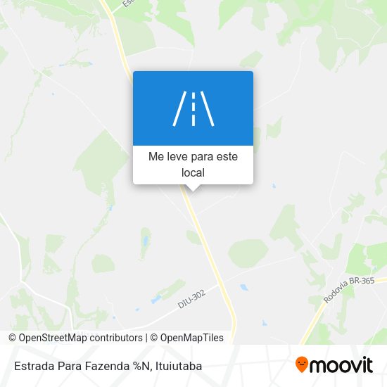 Estrada Para Fazenda %N mapa