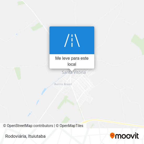 Rodoviária mapa