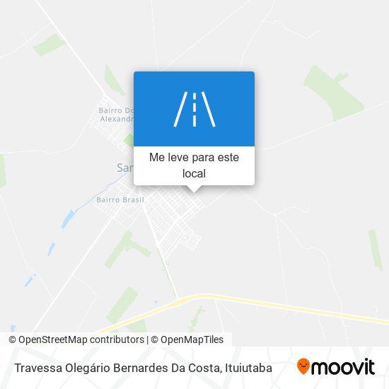 Travessa Olegário Bernardes Da Costa mapa