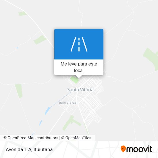 Avenida 1 A mapa