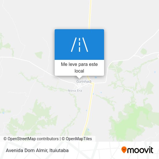 Avenida Dom Almir mapa