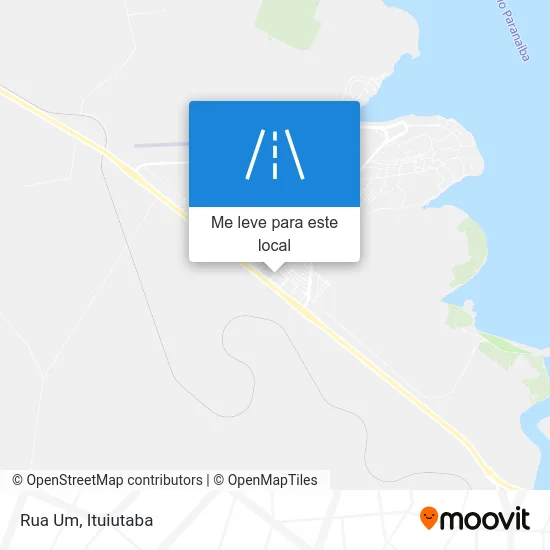 Rua Um mapa
