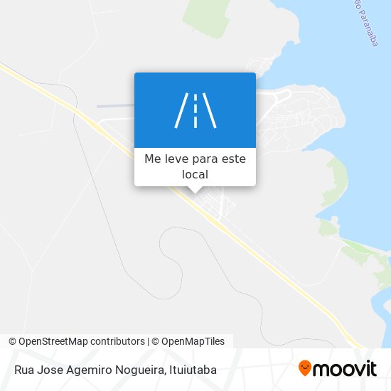 Rua Jose Agemiro Nogueira mapa