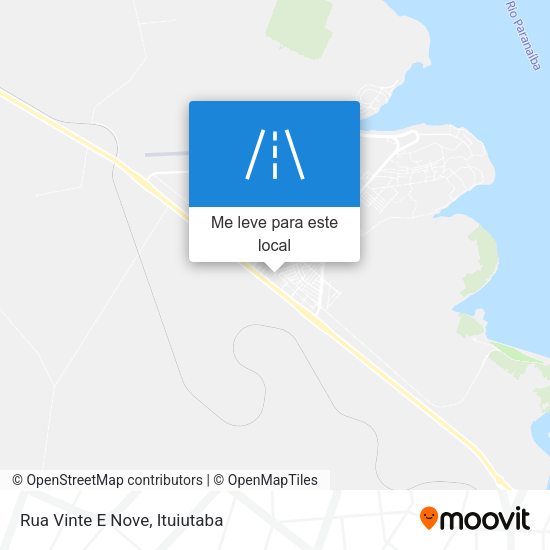 Rua Vinte E Nove mapa