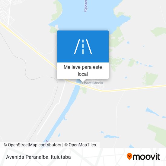 Avenida Paranaíba mapa