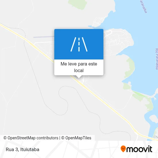 Rua 3 mapa