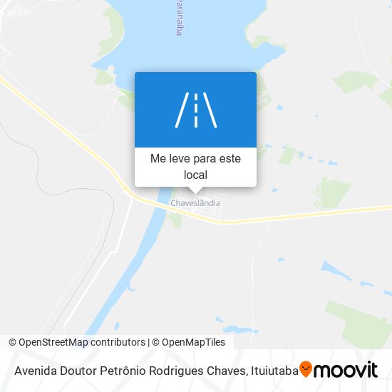 Avenida Doutor Petrônio Rodrigues Chaves mapa