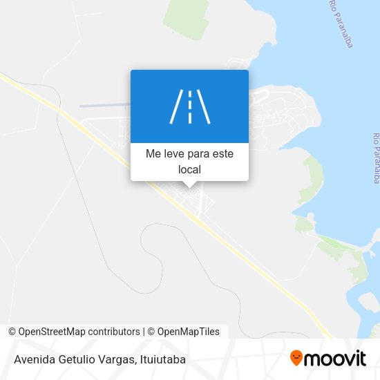 Avenida Getulio Vargas mapa