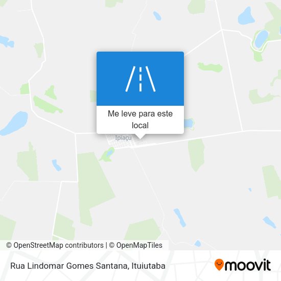 Rua Lindomar Gomes Santana mapa