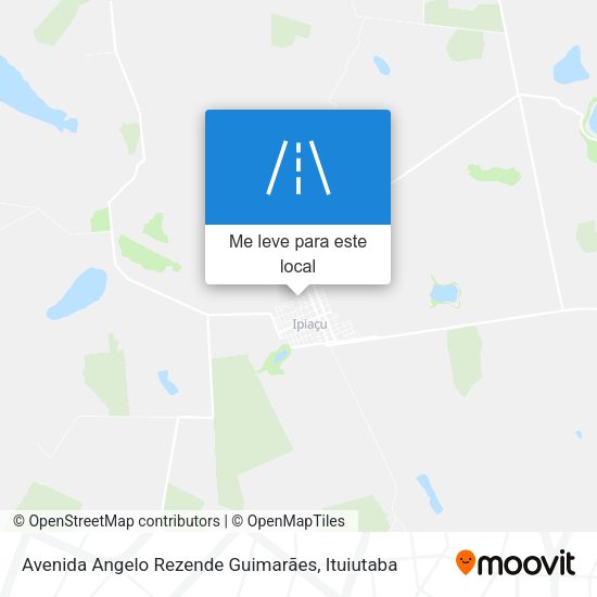 Avenida Angelo Rezende Guimarães mapa