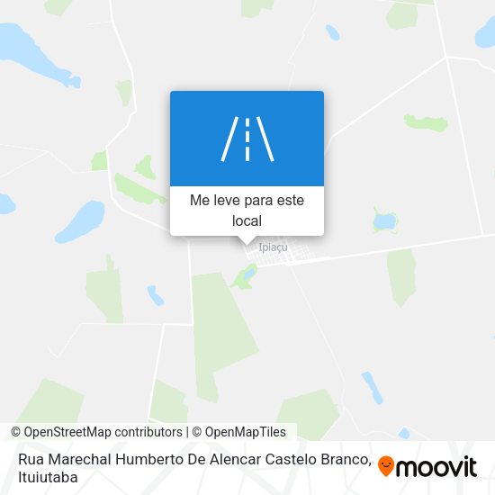 Rua Marechal Humberto De Alencar Castelo Branco mapa