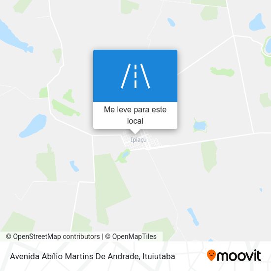 Avenida Abílio Martins De Andrade mapa
