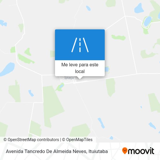 Avenida Tancredo De Almeida Neves mapa