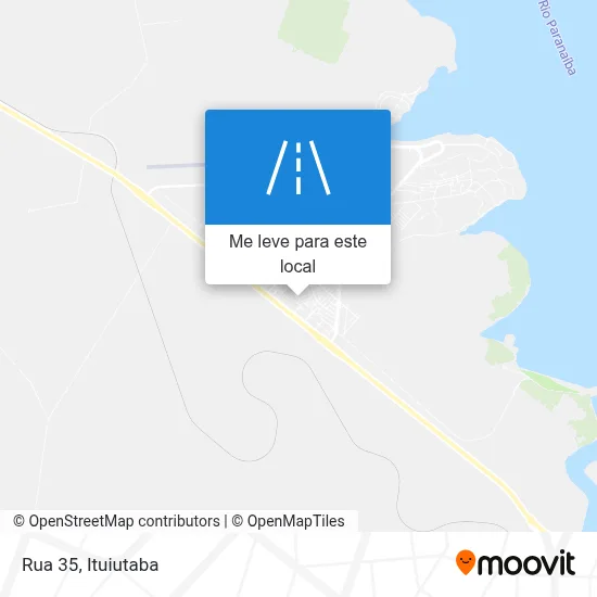 Rua 35 mapa