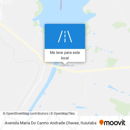 Avenida Maria Do Carmo Andrade Chaves mapa