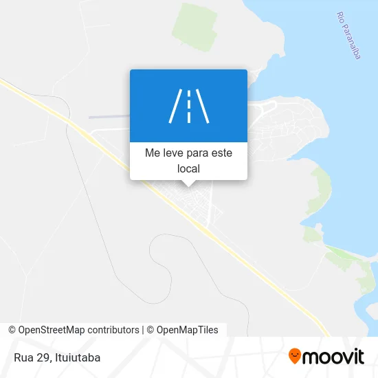 Rua 29 mapa