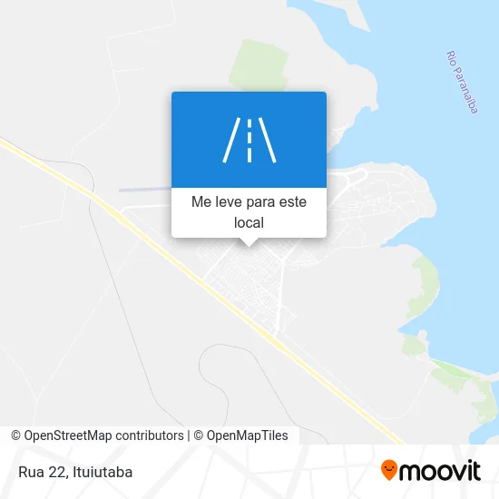 Rua 22 mapa