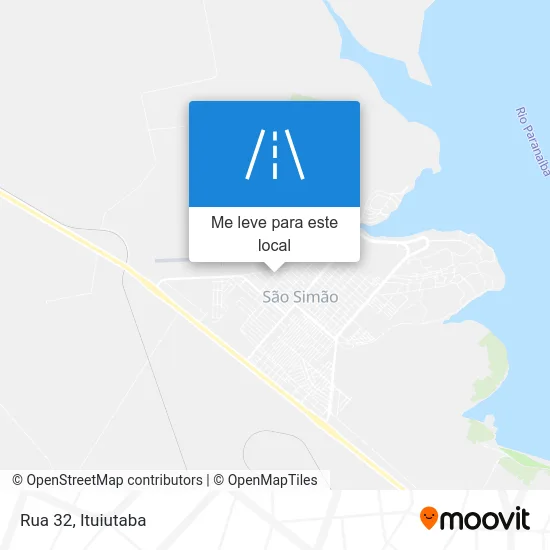 Rua 32 mapa