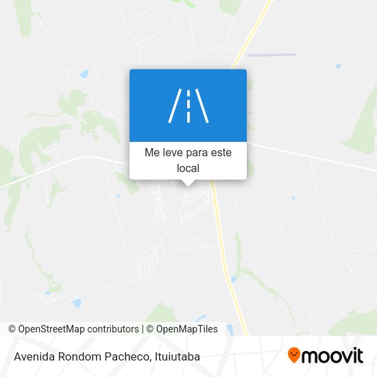 Avenida Rondom Pacheco mapa