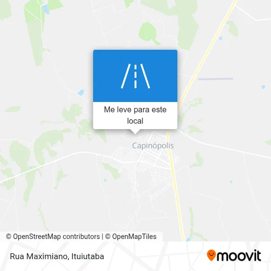 Rua Maximiano mapa