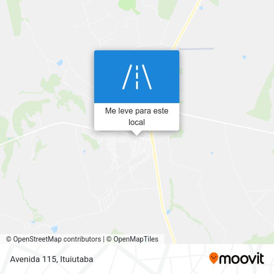 Avenida 115 mapa