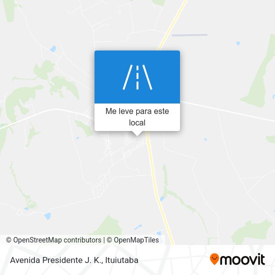 Avenida Presidente J. K. mapa