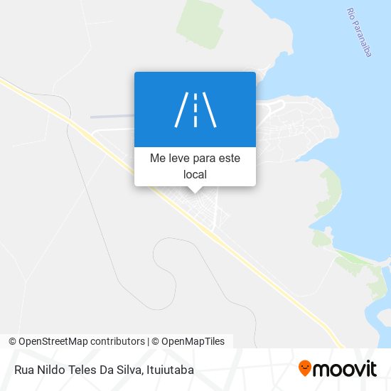 Rua Nildo Teles Da Silva mapa