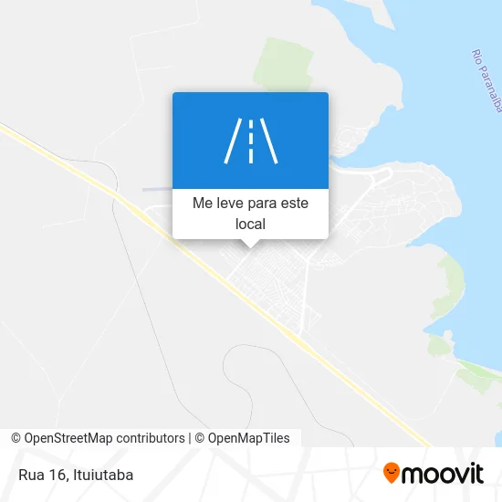 Rua 16 mapa