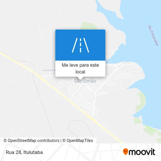Rua 28 mapa