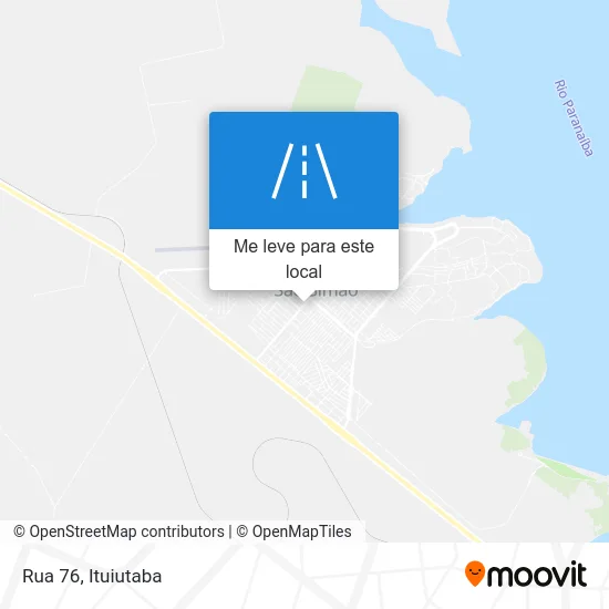 Rua 76 mapa