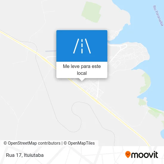 Rua 17 mapa