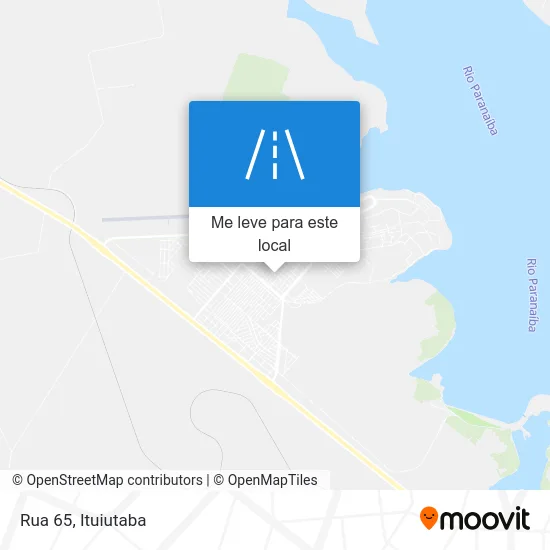 Rua 65 mapa