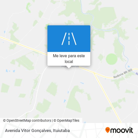 Avenida Vitor Gonçalves mapa