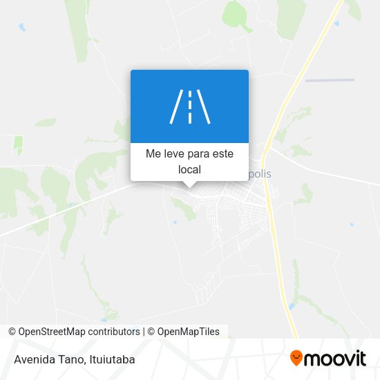 Avenida Tano mapa