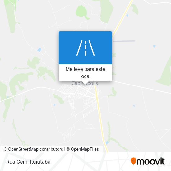 Rua Cem mapa