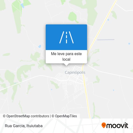 Rua Garcia mapa