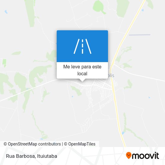 Rua Barbosa mapa