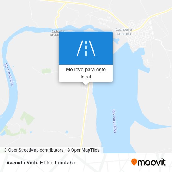 Avenida Vinte E Um mapa