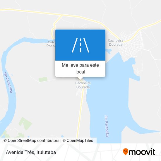 Avenida Três mapa