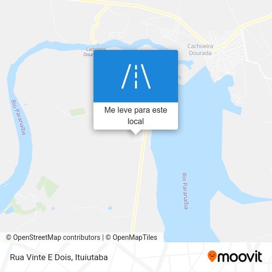 Rua Vinte E Dois mapa