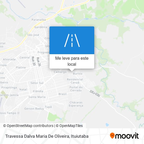 Travessa Dalva Maria De Oliveira mapa