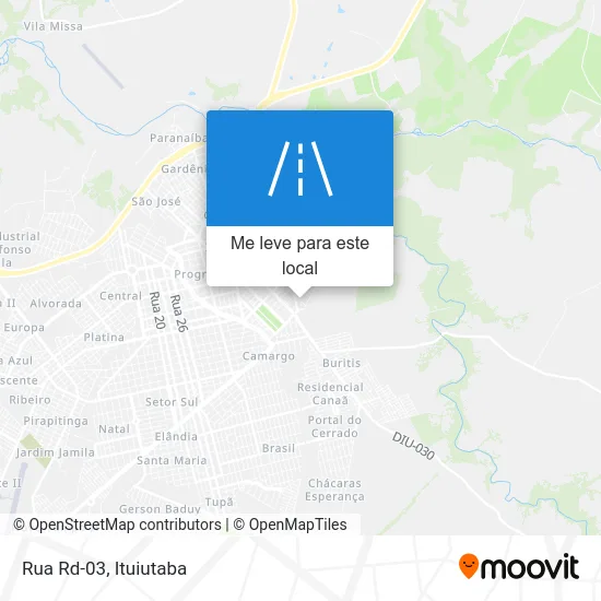 Rua Rd-03 mapa