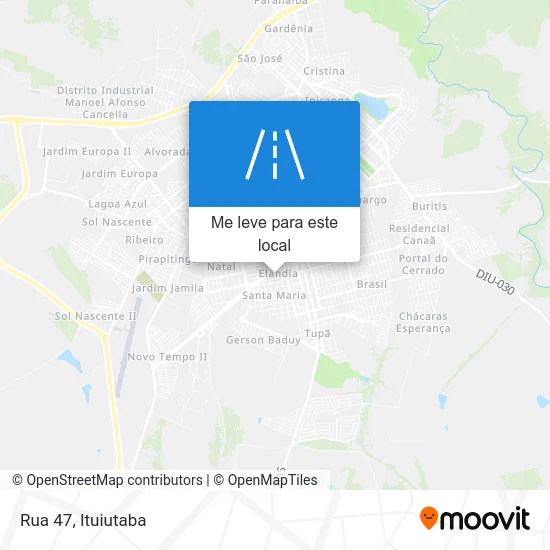 Rua 47 mapa